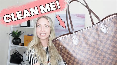 louis vuitton neverfull cleaning|how to clean louis vuitton neverfull.